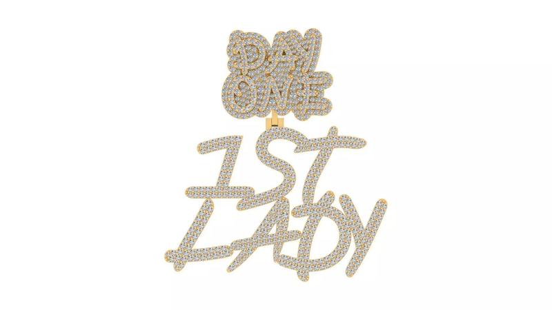 Custom Fully Iced-Out Diamond Pendant