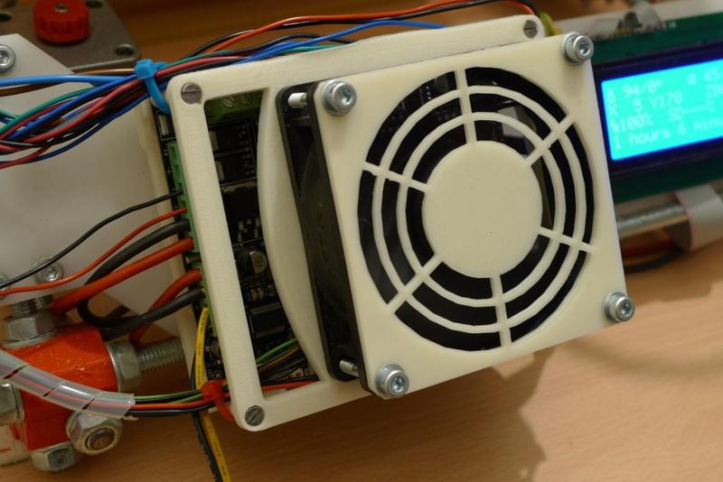 Megatronics 2.0 Fan Holder and Mount for Orca v0.2