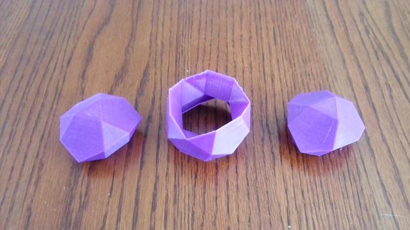 Icosidodecahedron Pieces