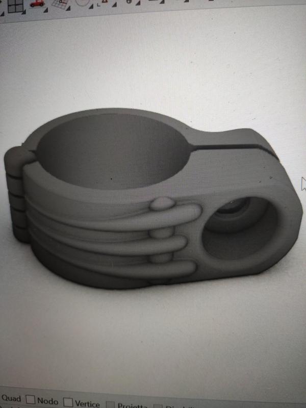 Light indicator support iron tube anterior for Moto, Yamaha Virago 33mm handlebar fork diameter