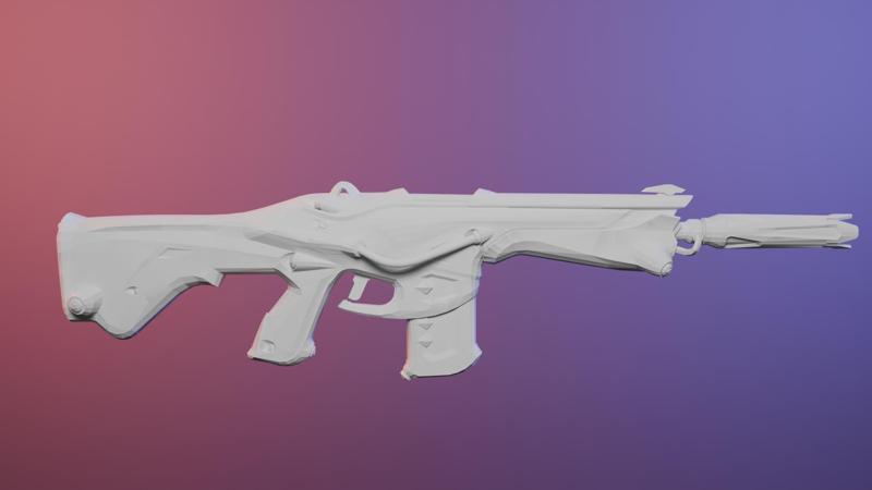 Bubblegum Deathwish Phantom - VALORANT - Ready to Print