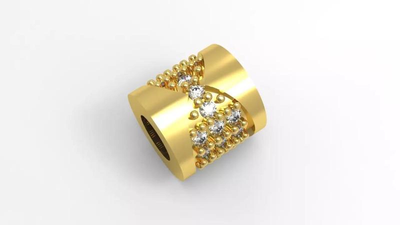 Charm Bulgari style model