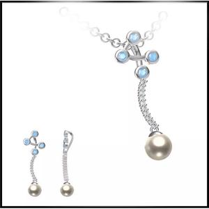 JCD Format Personalized pearl pendant jcd pearl pendant