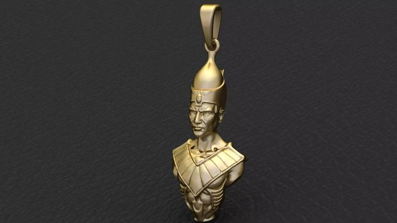 Egypt Pendant God Osiris