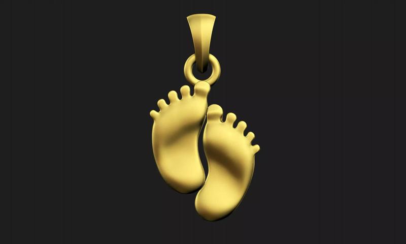 Feet Pendant