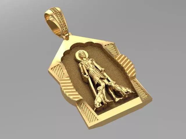 San Lazaro Pendant Gold