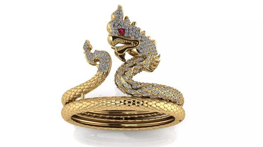 Khmer Dragon Pendant