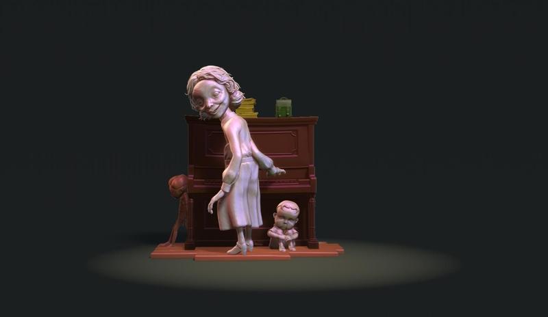 The Teacher Diorama From Nightmares