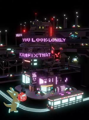 cyberbuilding 3d blender