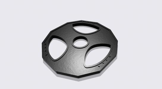 Men, Woman Fitness Gym Weight Plate Barbell Dumbbell Pendant Weightlifting Bodybuilding Exercise Jewelry