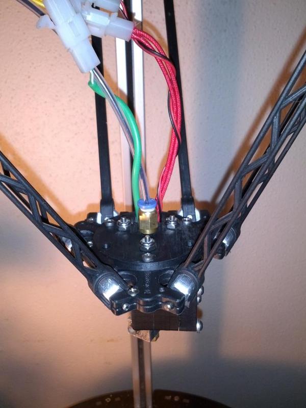 E3D Hot End Mount for Rostock