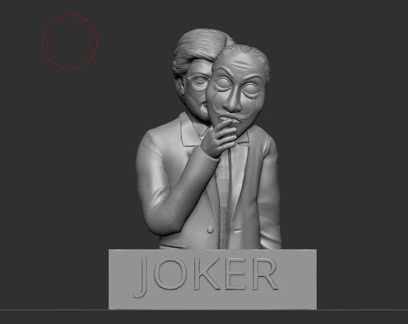 Money Heist jocker 3D print model