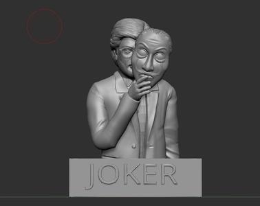 Money Heist jocker 3D print model