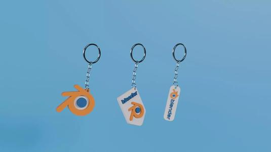 Blender Keycain