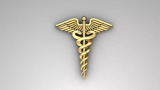 The Medicine Science Symbol 3D Print Model Brooches