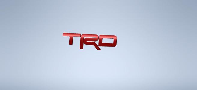 TRD Toyota emblem