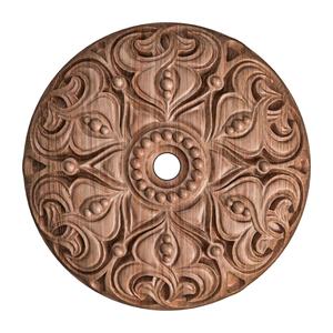 Rosette No. 035 - Stylized Floral Arabesque STL for CNC and 3D Printing