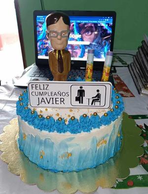 POSTER-HAPPY BIRTHDAY-FOR THE OFFICE CAKE