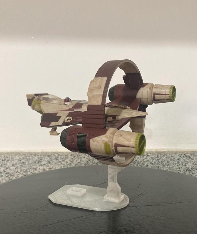 Star Wars Jedi Starfighter STAND for Micro Galaxy Collection