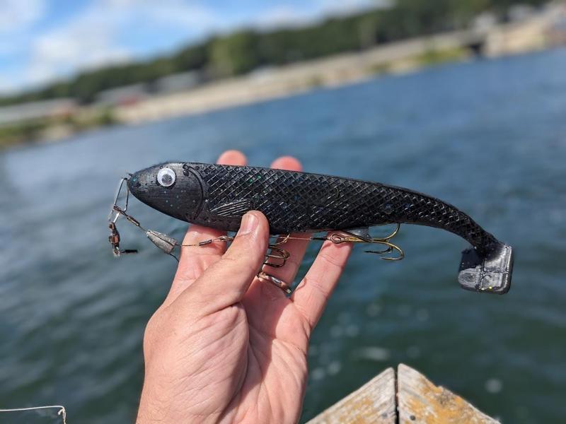 9in Titan Thrasher - Paddle Tail Lure Mold