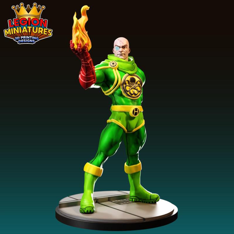 Marvel crisis protocol stucker presupported included