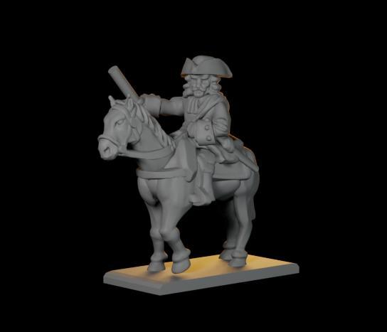 18th Century Officers 10mm