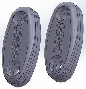 Honda CBR 600RR 2024 HRC Mirror Caps