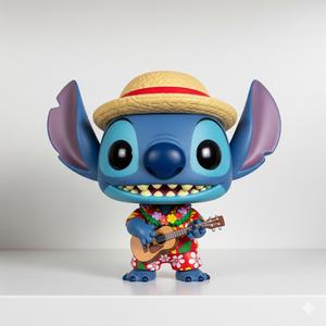🌺 Hawaiian Stitch Funko Pop! - The Aloha Spirit! (3D Print Ready!) 🤙