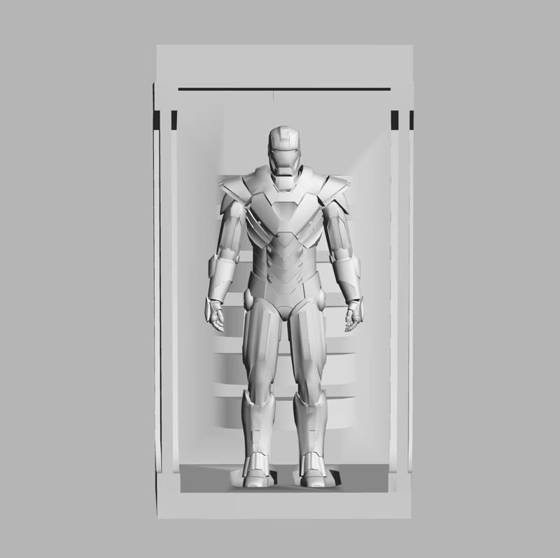 Ironman Mk 33 / 30 "Silver Centurion" & "Blue Steel" - Hall of Armor