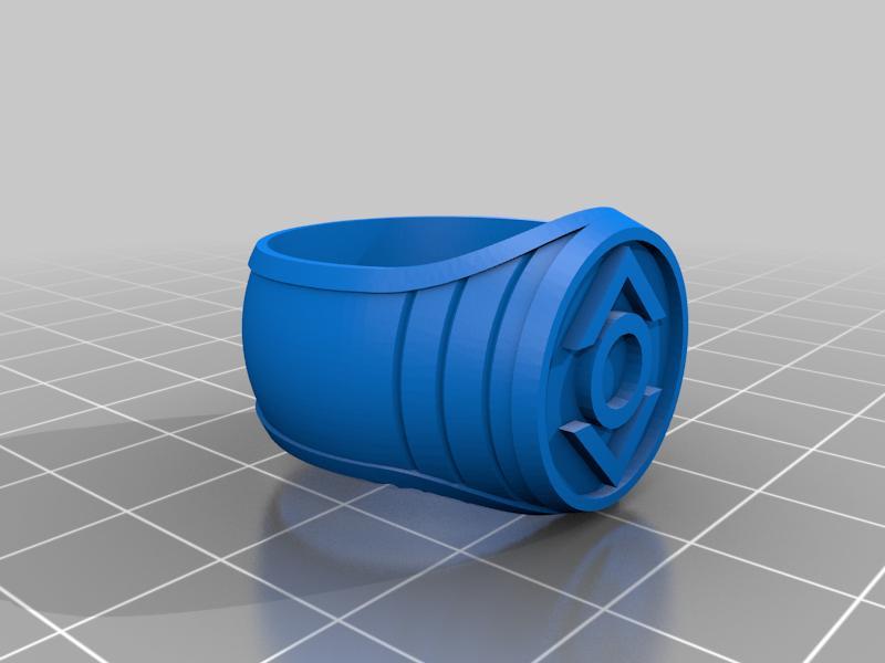 Indigo Tribe Lantern Ring