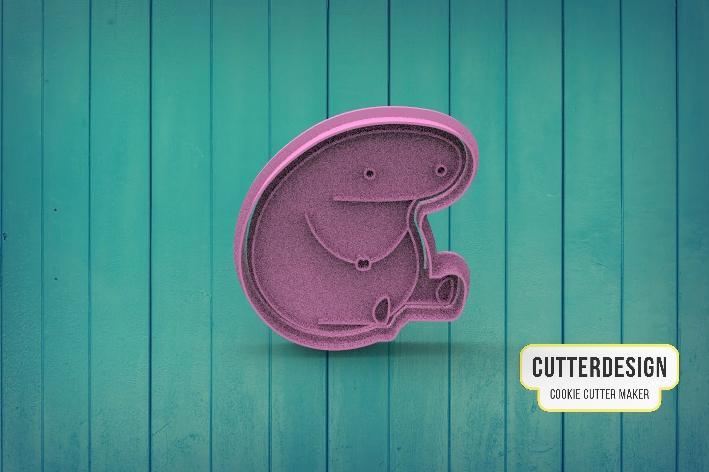 Flork Triste Flork Sad Cookie Cutter