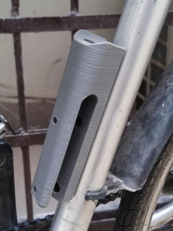 B-twin 900 mini bike lock holder