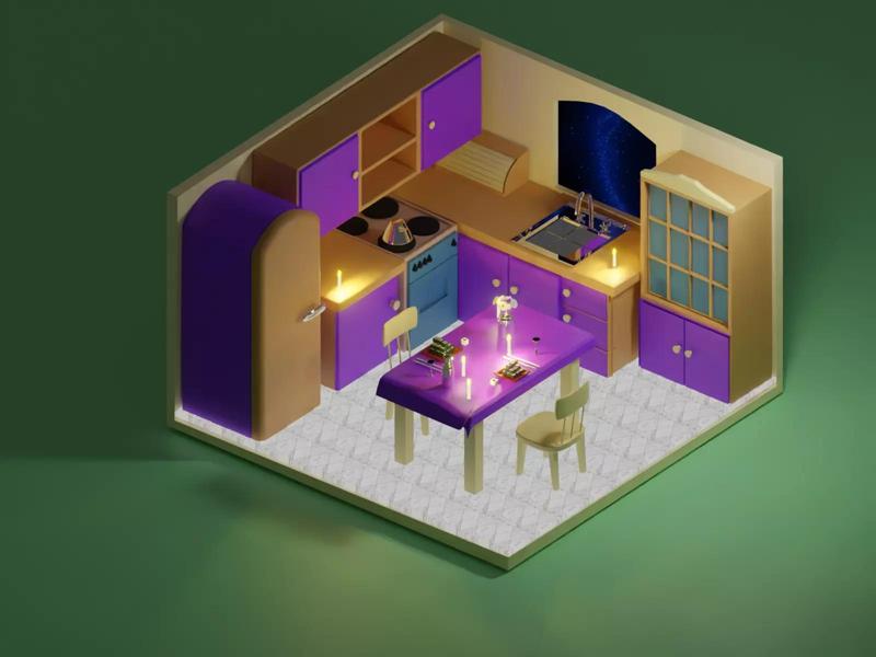 Kitchen room