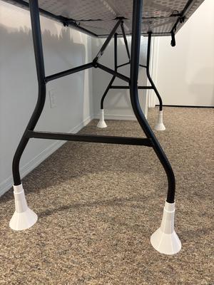 Risers for Folding Table - Heavy Duty 6 inch