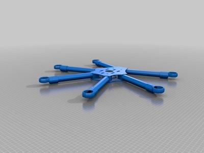 650 Tube Hexacopter. 