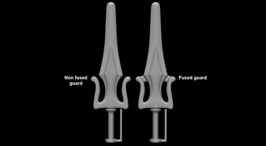 3D PRINTABLE HE-MAN POWER SWORD - 1982 - TWO VERSIONS - HIGHLY ACCURATE