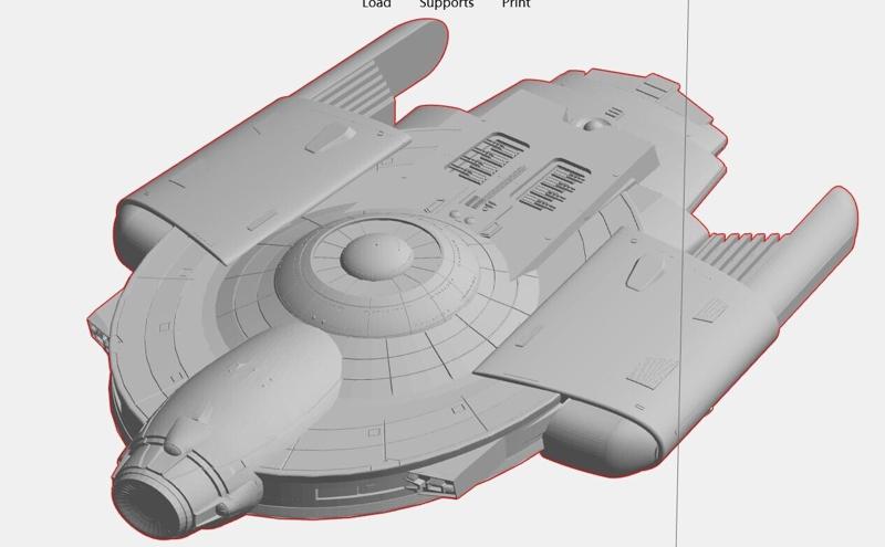 TMP USS Defiant - Star trek