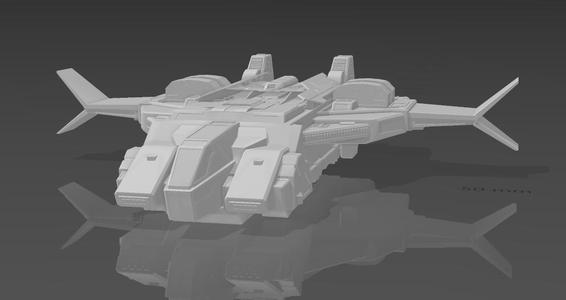 STO - Federation - Infinity type Shuttle