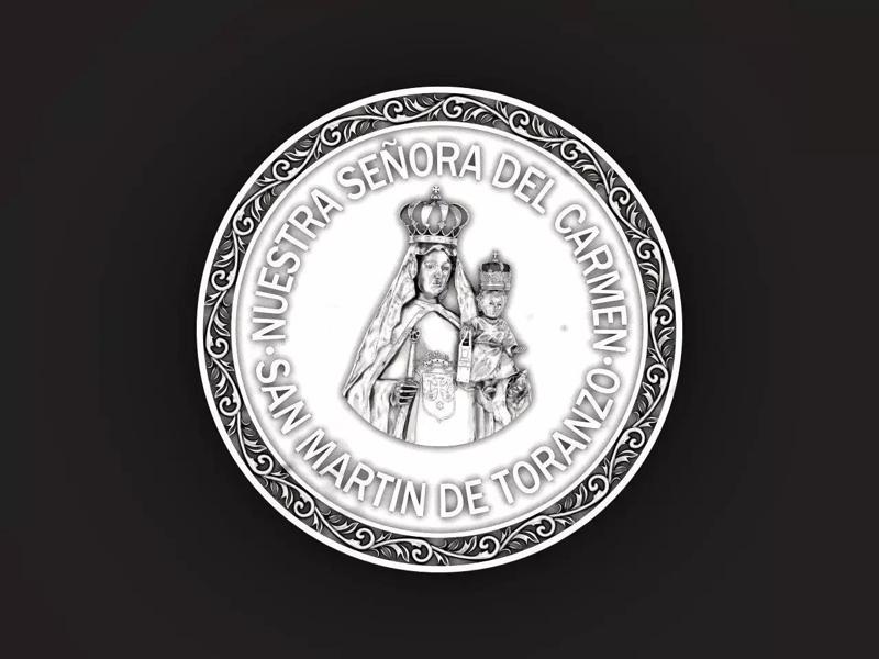 coin Segundo dia novena virgen del carmen 1264