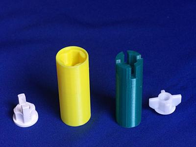 Tube spanners for toilet seat securing nuts