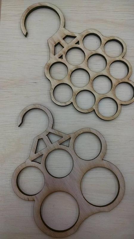 Laser Cut Scarf Organizers