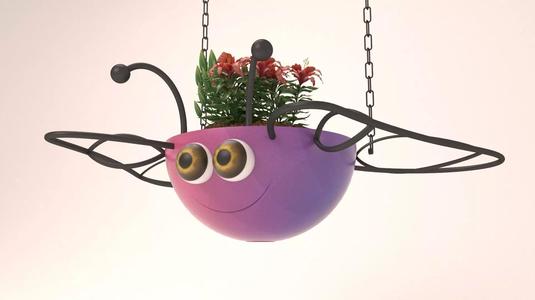 Butterfly Hanging Basket - Flowepot