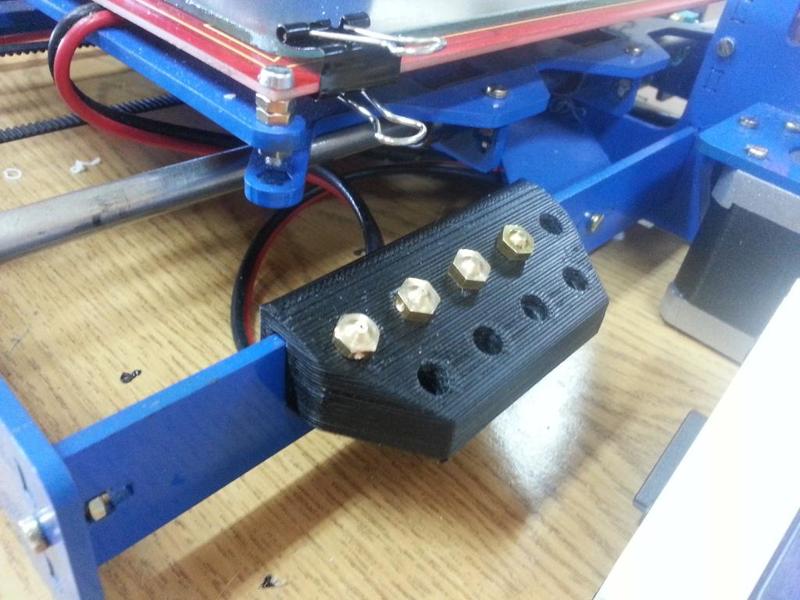 Prusa I3 Steel - Nozzle holder / Portaboquillas