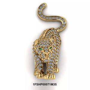 stone tiger necklace