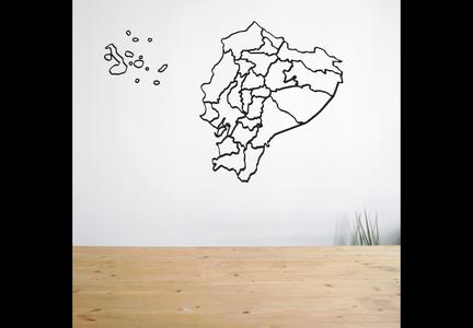 Map of Ecuador