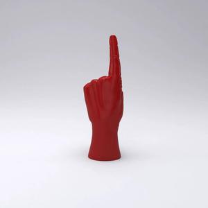 Pointing hand printable