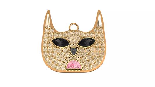 Cat Face Pendant
