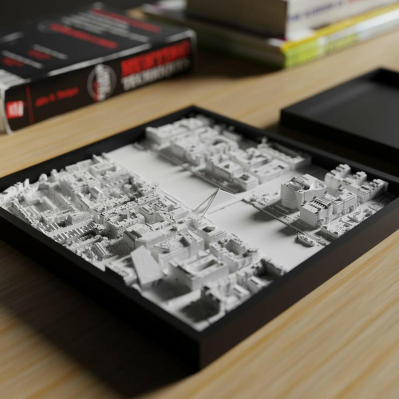 3D MINI MODEL OF DUBLIN#2, IRELAND