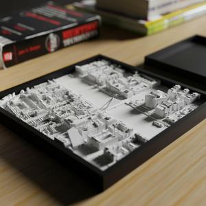 3D MINI MODEL OF DUBLIN#2, IRELAND