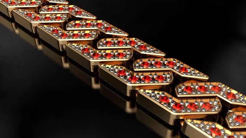 Curb Chain Cuban Edge Link 10 Wide